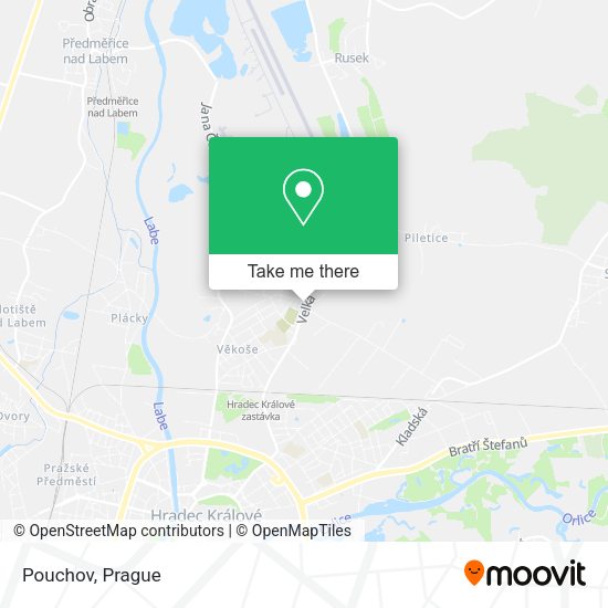 Карта Pouchov