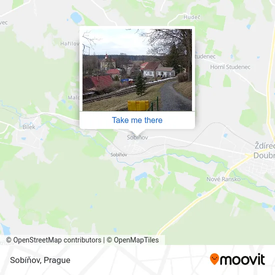 Карта Sobíňov