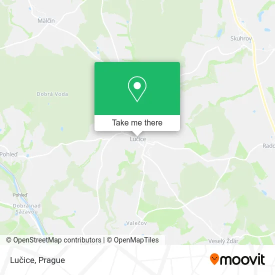 Карта Lučice