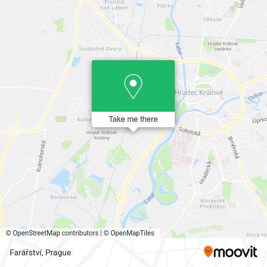 Farářství map