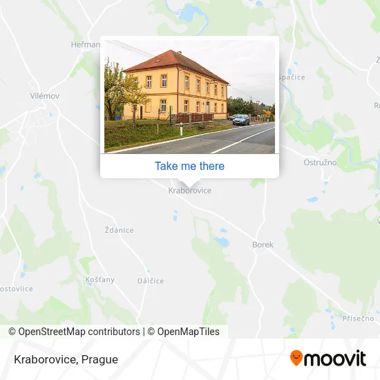 Карта Kraborovice