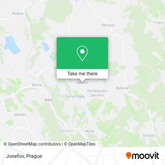 Карта Josefov