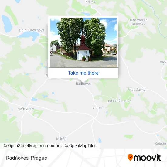 Карта Radňoves