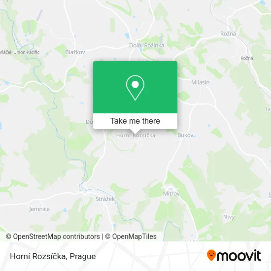 Horní Rozsíčka map