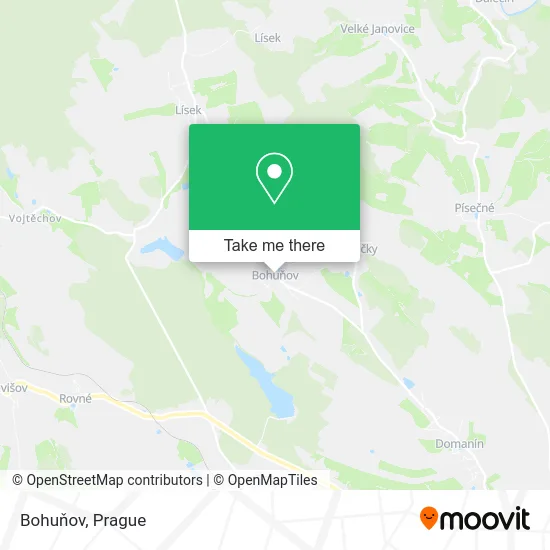 Карта Bohuňov