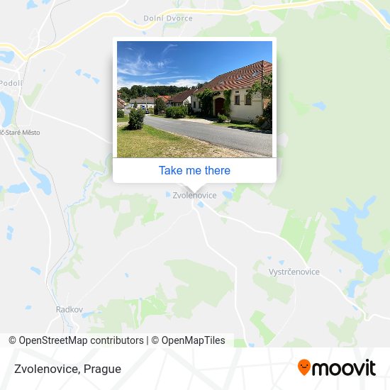 Карта Zvolenovice