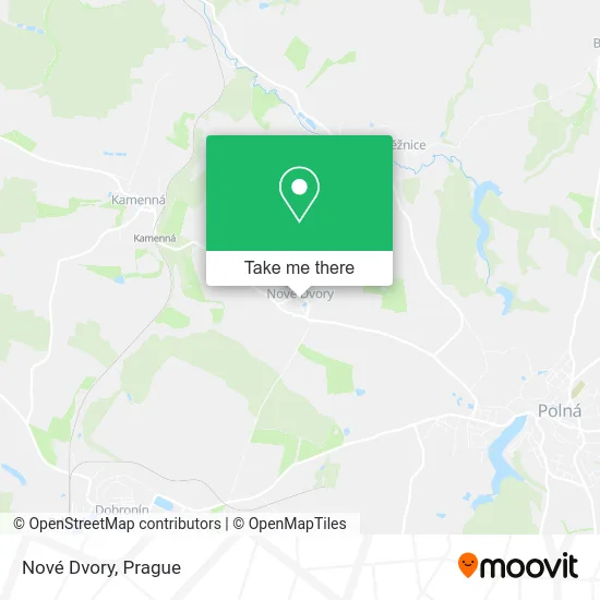 Карта Nové Dvory