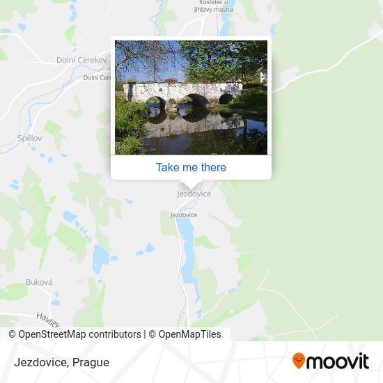 Jezdovice map
