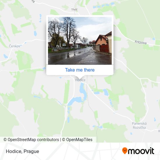 Карта Hodice