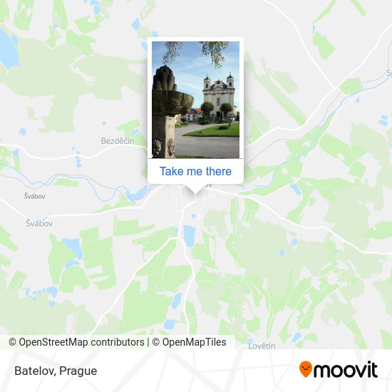 Карта Batelov