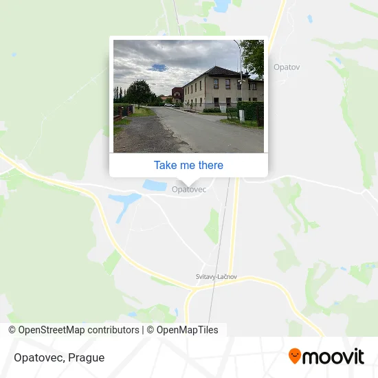 Карта Opatovec