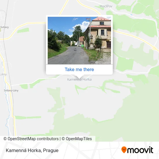 Карта Kamenná Horka