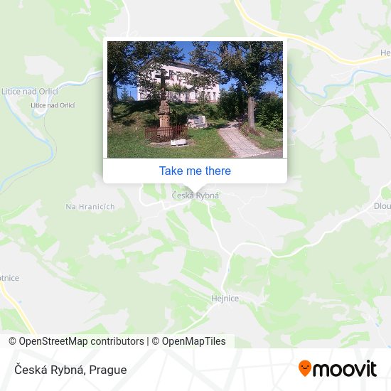 Česká Rybná map