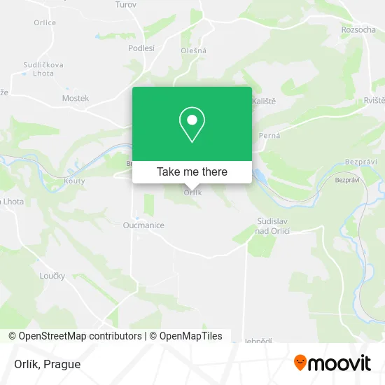 Карта Orlík