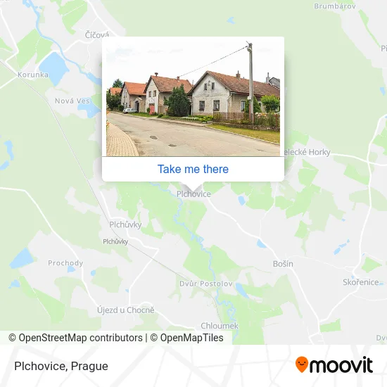 Карта Plchovice