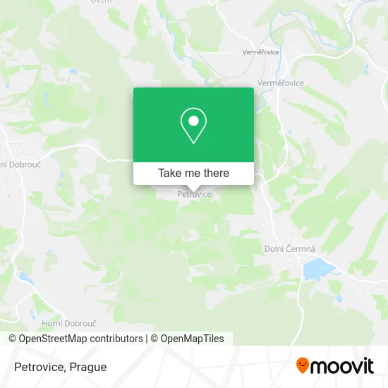 Карта Petrovice