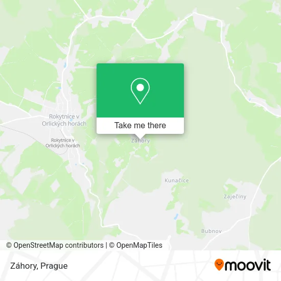 Карта Záhory