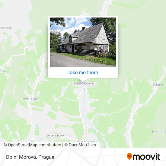 Карта Dolní Morava