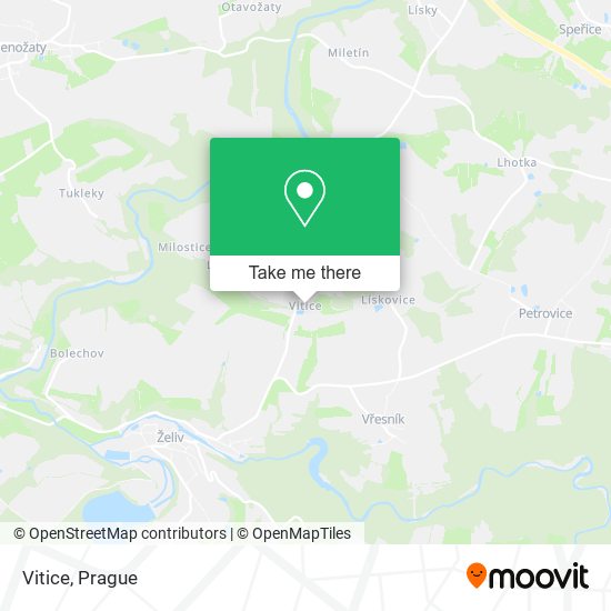 Карта Vitice