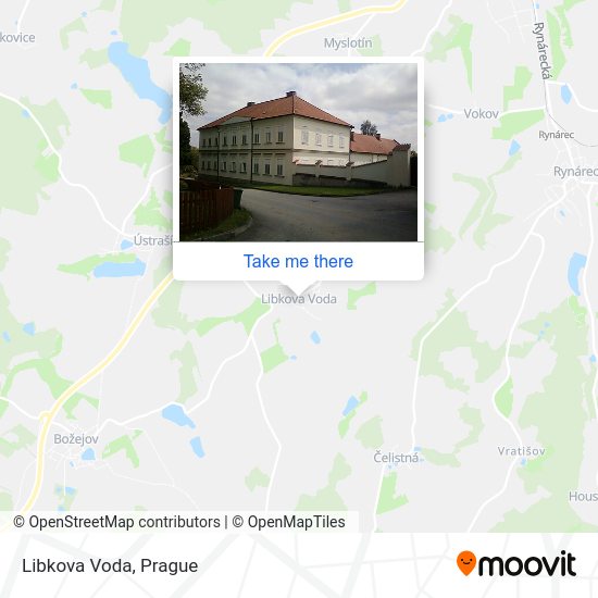 Карта Libkova Voda