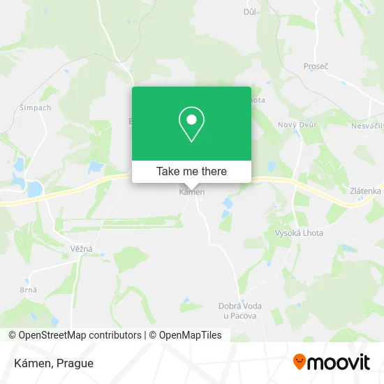 Kámen map