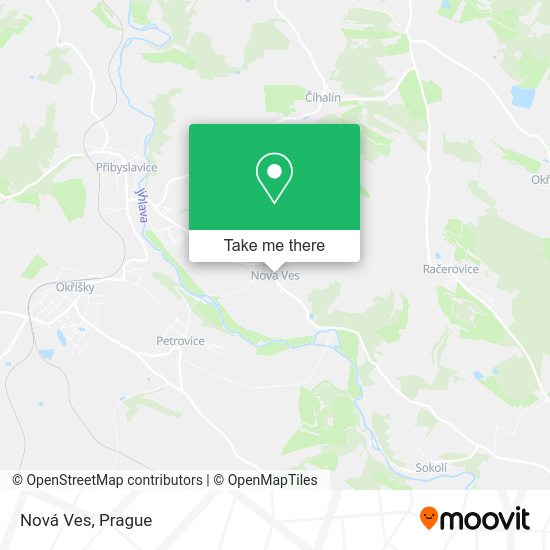 Карта Nová Ves