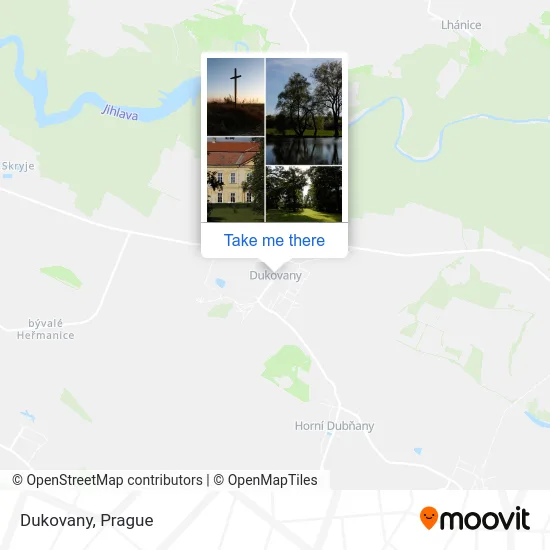 Карта Dukovany