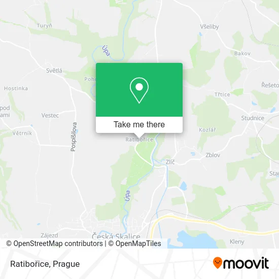 Карта Ratibořice