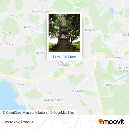 Карта Vysokov