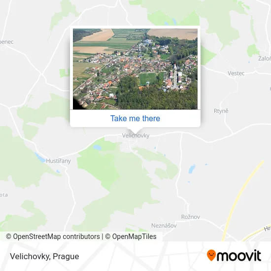 Карта Velichovky