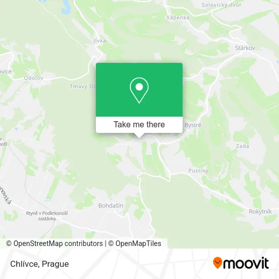 Карта Chlívce