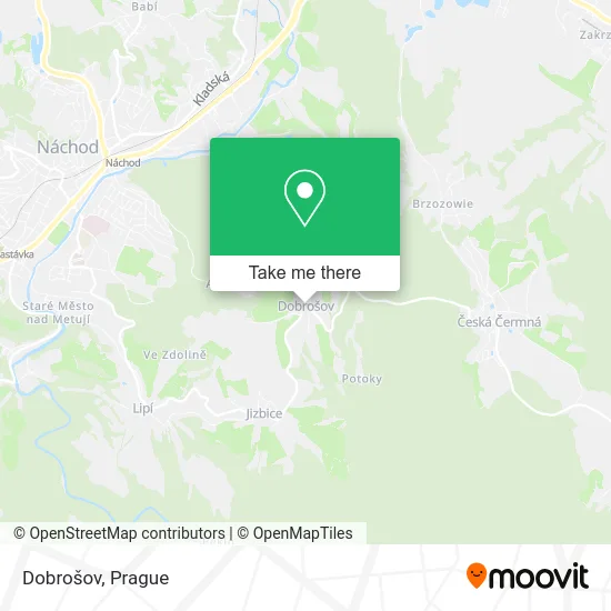 Карта Dobrošov