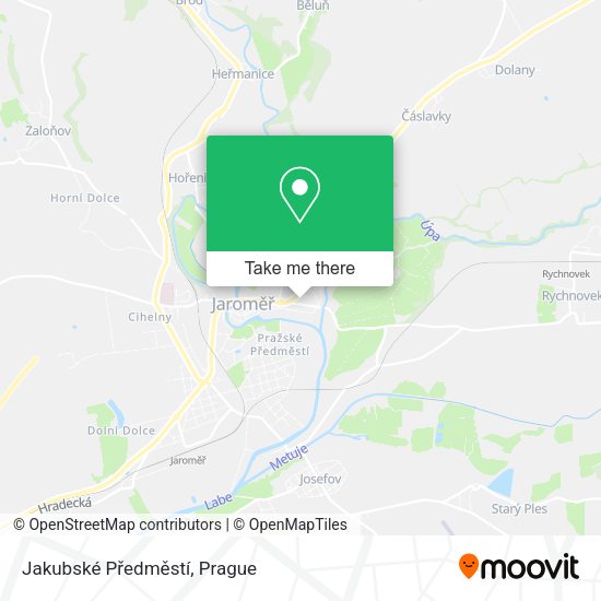 Jakubské Předměstí map