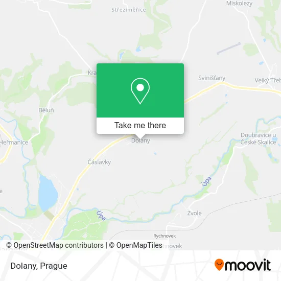 Карта Dolany