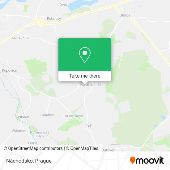 Карта Náchodsko