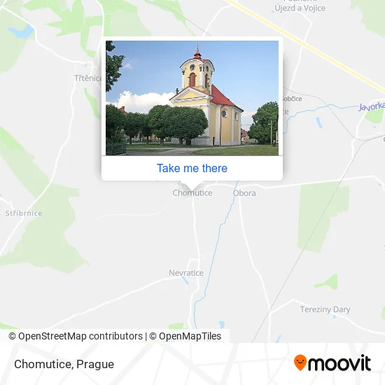 Карта Chomutice