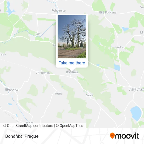 Карта Boháňka