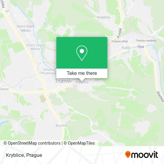 Карта Kryblice