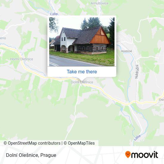 Dolní Olešnice map