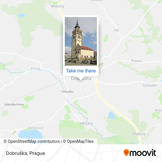 Карта Dobruška