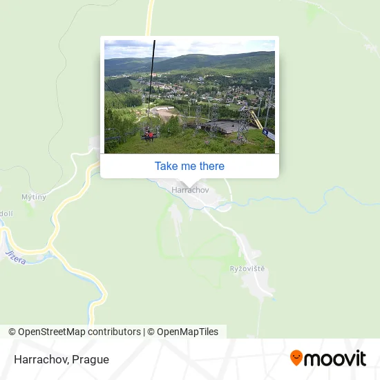 Карта Harrachov