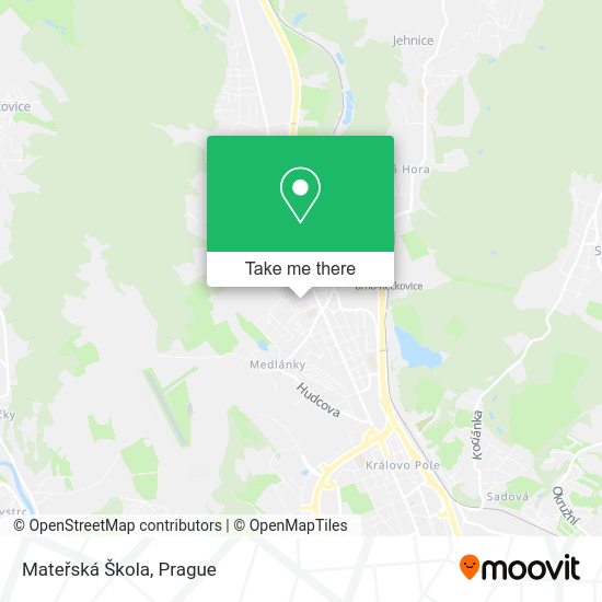 Mateřská Škola map