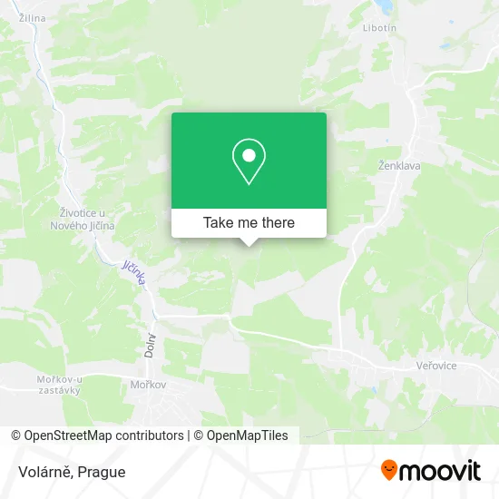 Карта Volárně
