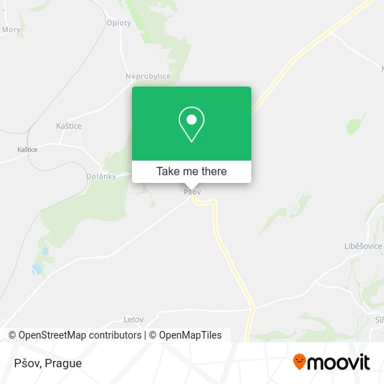 Карта Pšov