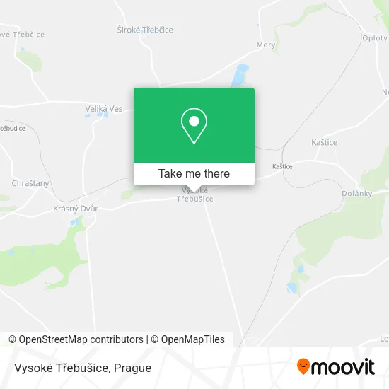 Карта Vysoké Třebušice