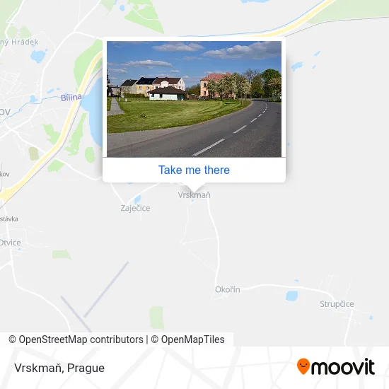 Карта Vrskmaň