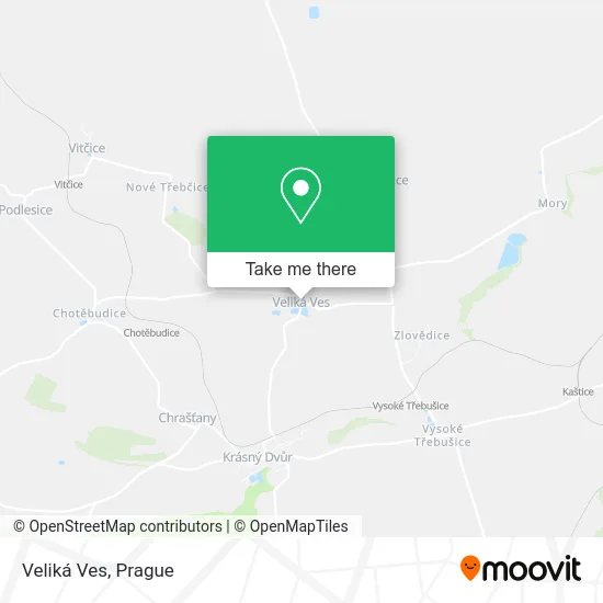 Карта Veliká Ves