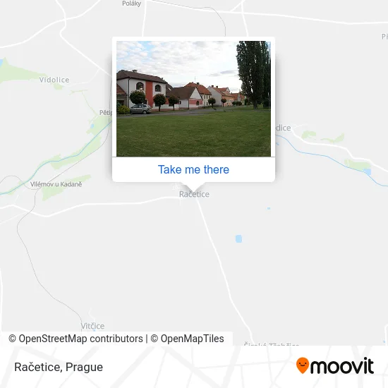 Карта Račetice