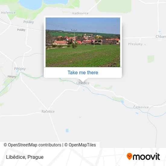 Карта Libědice