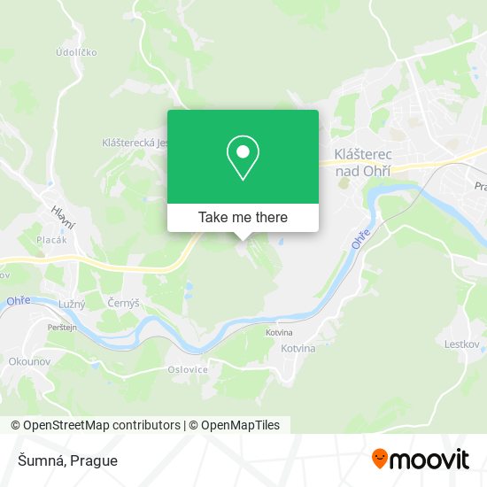 Карта Šumná
